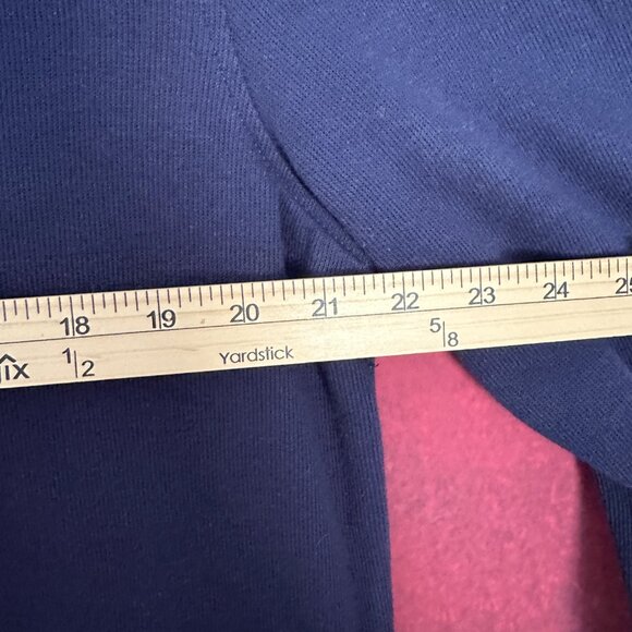 CLUB ROOM MEN'S QUARTER-ZIP PULLOVER SWEATER DARK BLUE SIZE XL - Picture 7 of 9